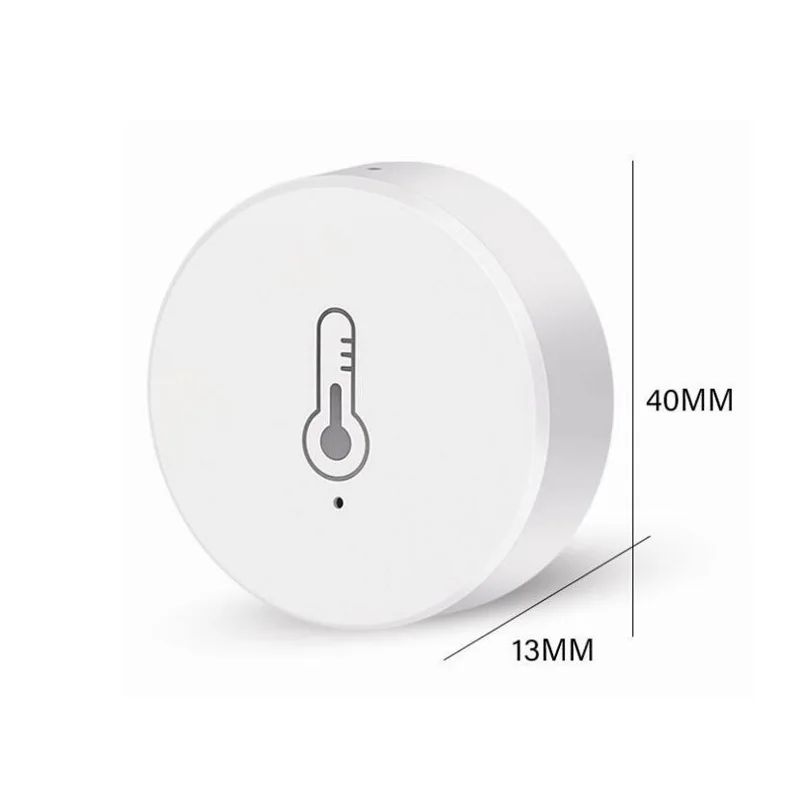 Real Time Tuya Smart Life Zigbee Temperature And Humidity Sensor Thermometer Monitor Work for Alexa Google Home Assistant