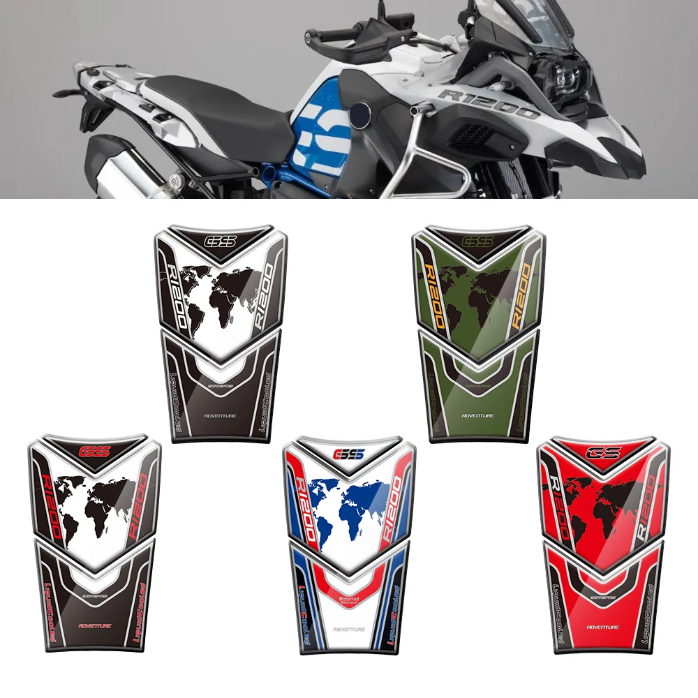 

Motorcycle 3D Gel Tank Pad Protector Paint Protection Stickers For BMW R1200GS R 1200 GS Adventure 2013 2014 2015 2016 2017
