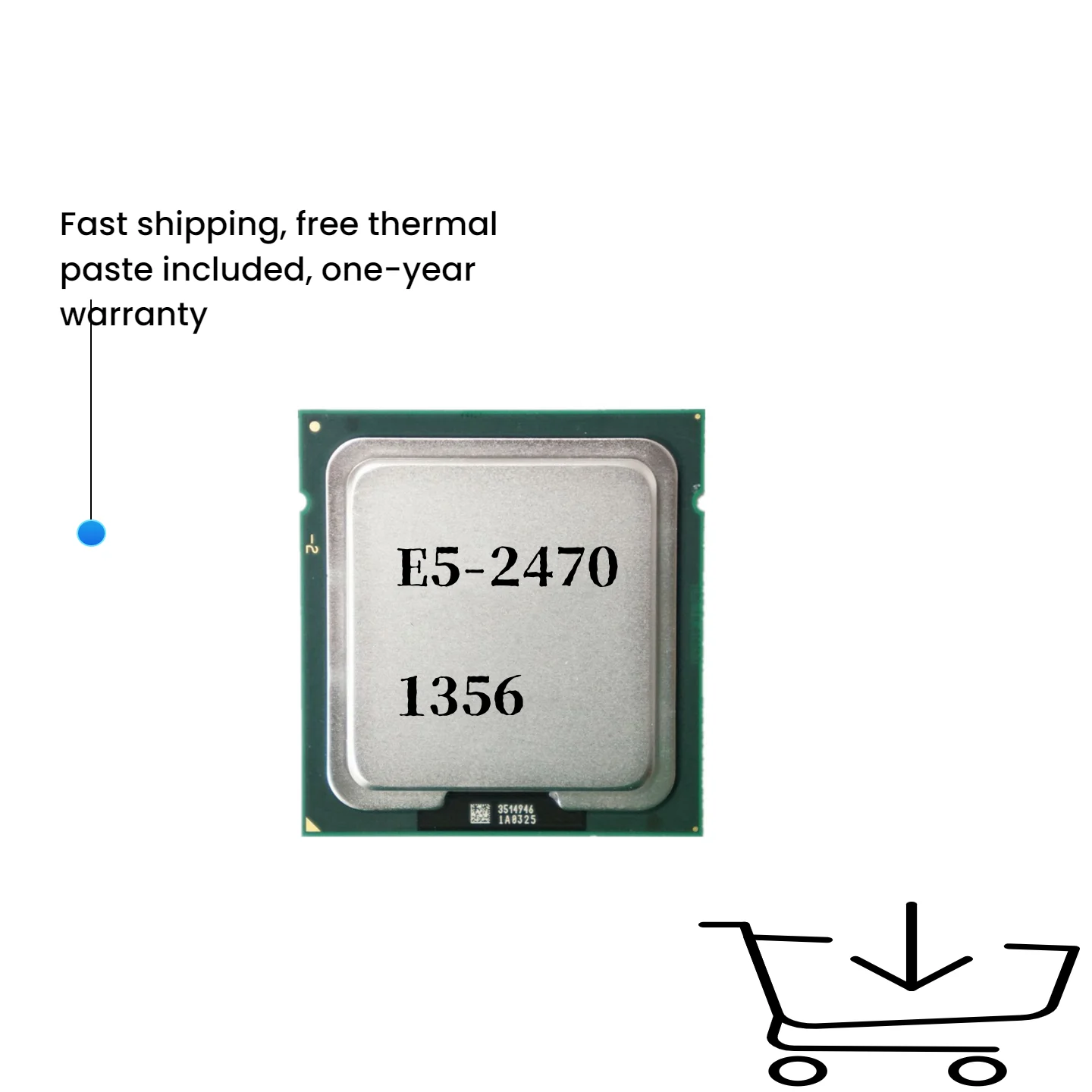 

Xeon E5 2470 2.3GHz Eight-Core LGA 1356 processor