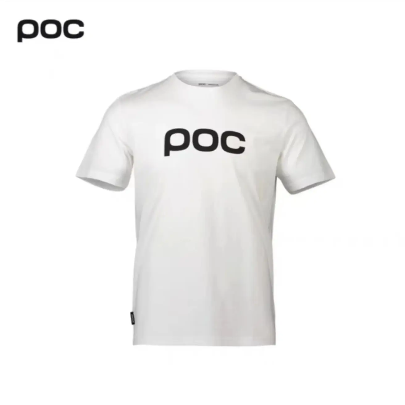 POC جديد ركوب الدراجات تي شيرت القطن المطبوع سجل مريح فضفاض الرجال والنساء قمم قصيرة الأكمام