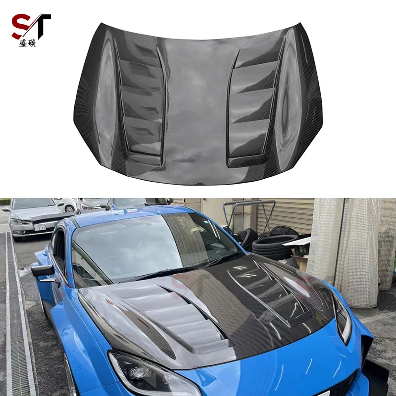 

Suitable for Toyota GR86 Carbon Fiber Cover Subaru BRZ Hood Surrounded Headcover Modified Auto Parts