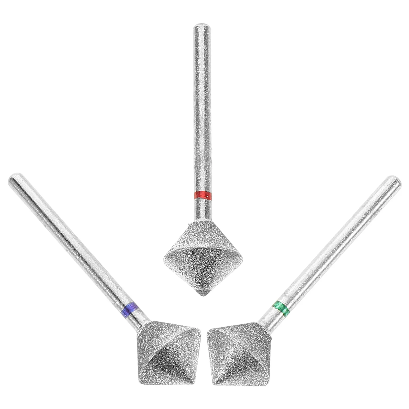 Ensemble de 3 embouts de perceuse à ongles, accessoires polyvalents pour perceuse à ongles électrique, pour pré-manucure, élimination des cuticules, soin des peaux mortes