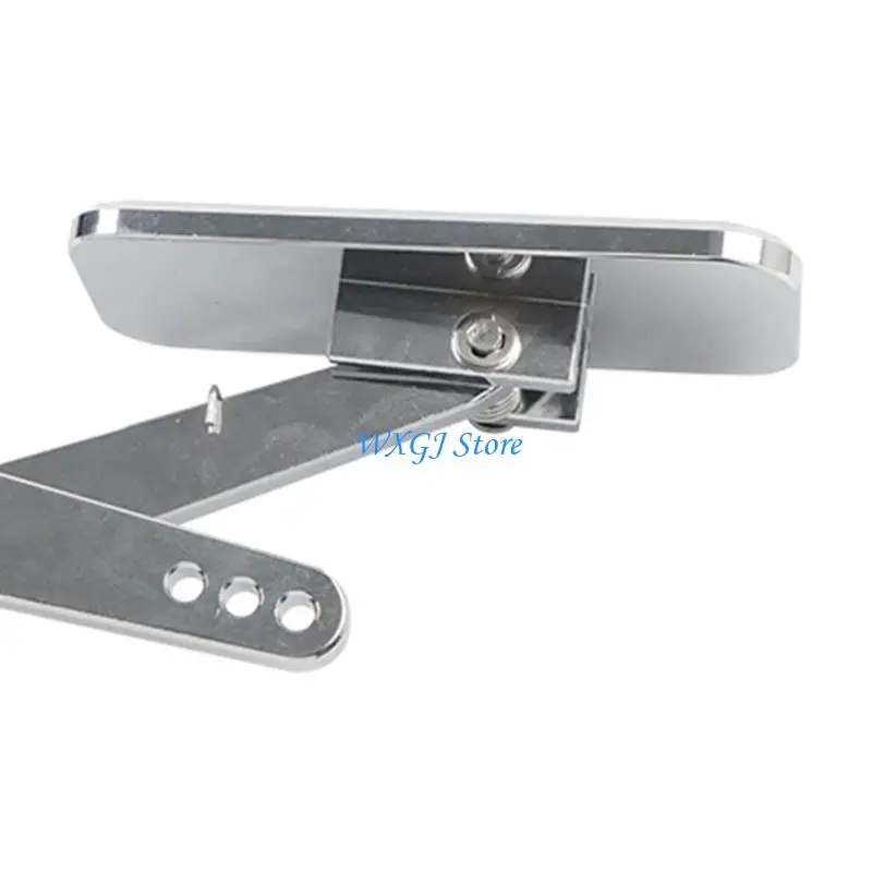 37JE Tall Coruscation Electroplated Car Driver Footrest Global Adjustment Easy Installation