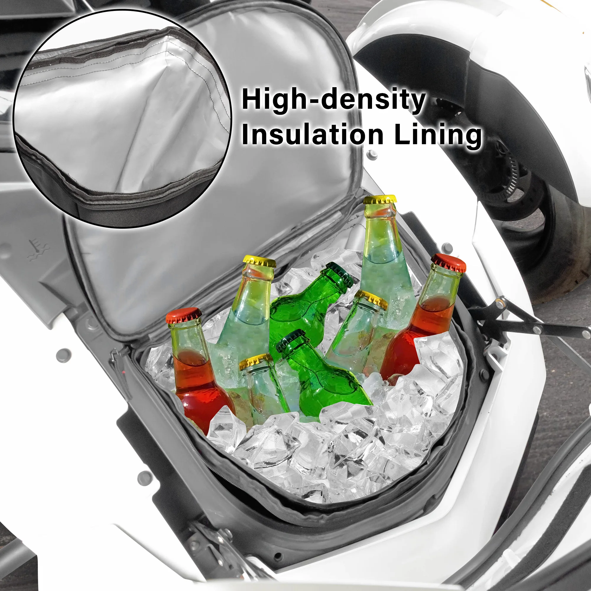 Motorcycle Removable Multifunctional Backpack Waterproof Refrigerator Large Capacity Thickened Cooler Bag for Can Am Spyder F3 - Image 2