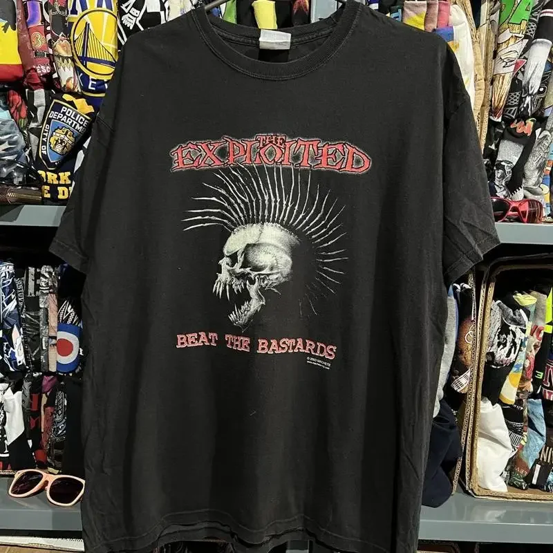 The Exploited 2003 Vintage Band Black T Shirt S 5Xl