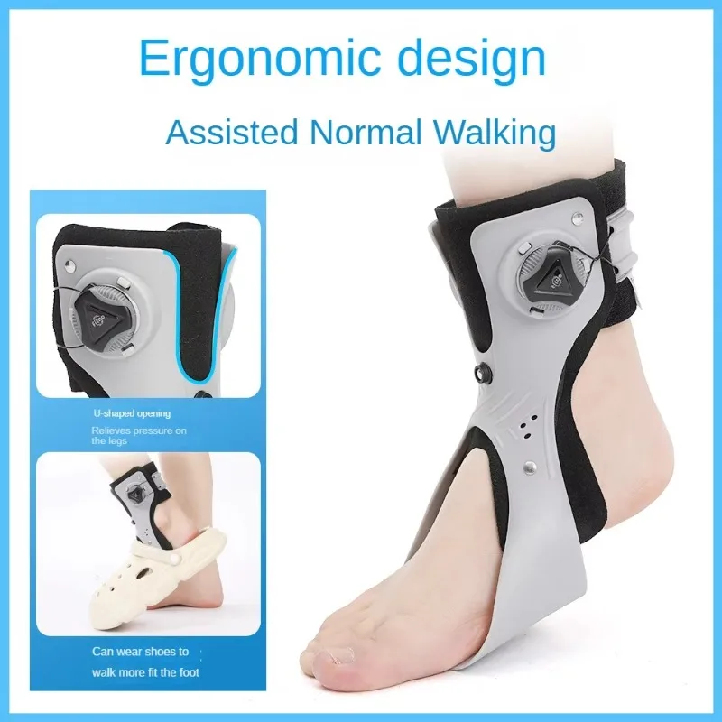 Adjustable neoprene ankle brace valgus protection rehabilitation