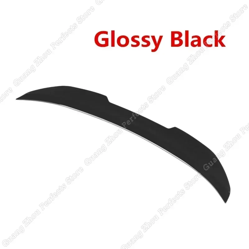 Rear Trunk Lid Car Spoiler Wing For Bmw E90 M3 2008-2012 Sedan & E90 3 Series 2005-2011 Sedan Lip PSM Style V2 Triim Spoiler view 6