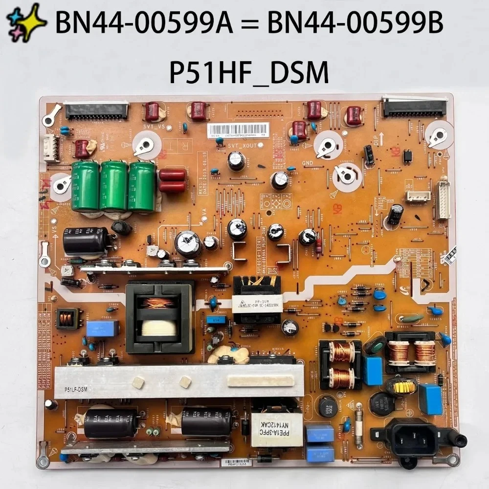 

TV Power Board P51HF_DSM BN44-00599A = BN44-00599B Works Normally And is for Samsung TV PS43F4500 PS51F4900 PS51F4905 TV Parts