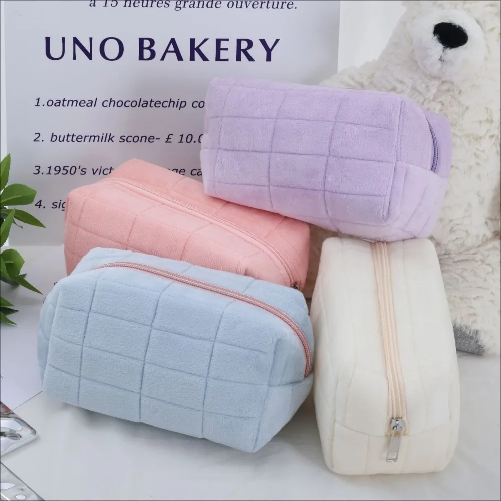 Piórnik studencki, poduszka na biurko, piórnik o wysokiej estetyce, damski, duża pojemność, zestaw do makijażu, przenośna torba podróżna do przechowywania.