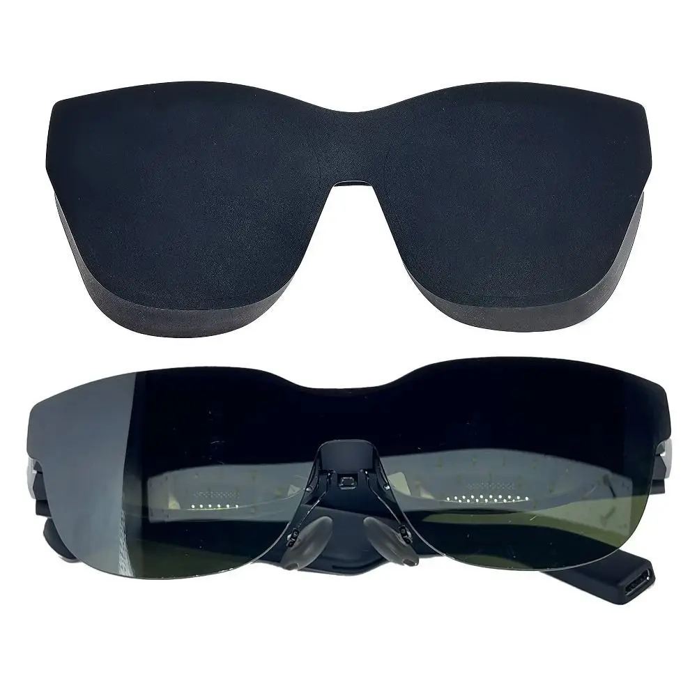 For RayNeo Air3/3s/3s pro/Air2/2s Silicone Light Blockers Soft Dust Cover Light Shield Universal AI Glasses Protective Case
