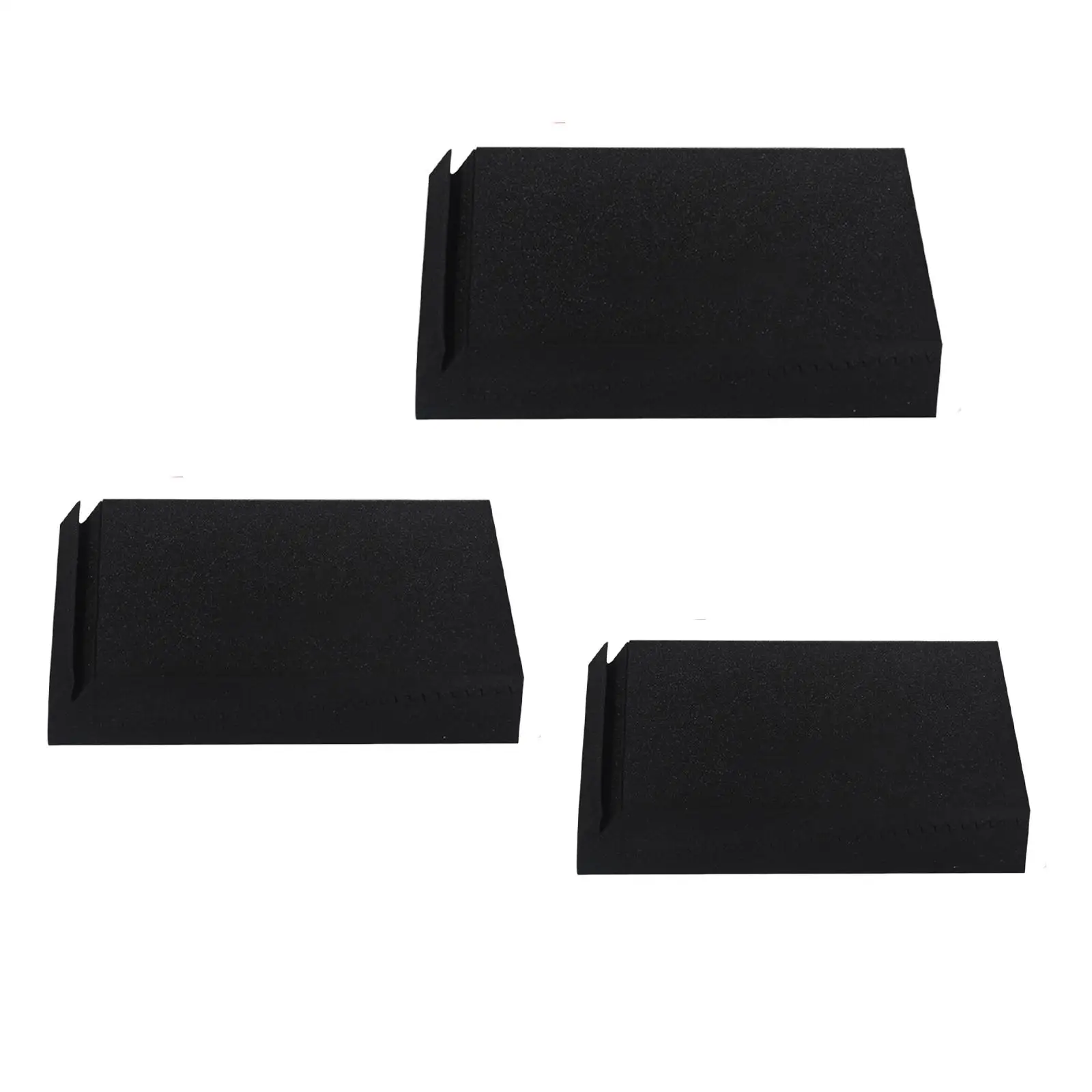 Speaker Riser Foam Fits Most Desktops Acoustic Speaker Enhanced Sound Proofing Prevents Vibrations Studio Monitor Isolation Pad