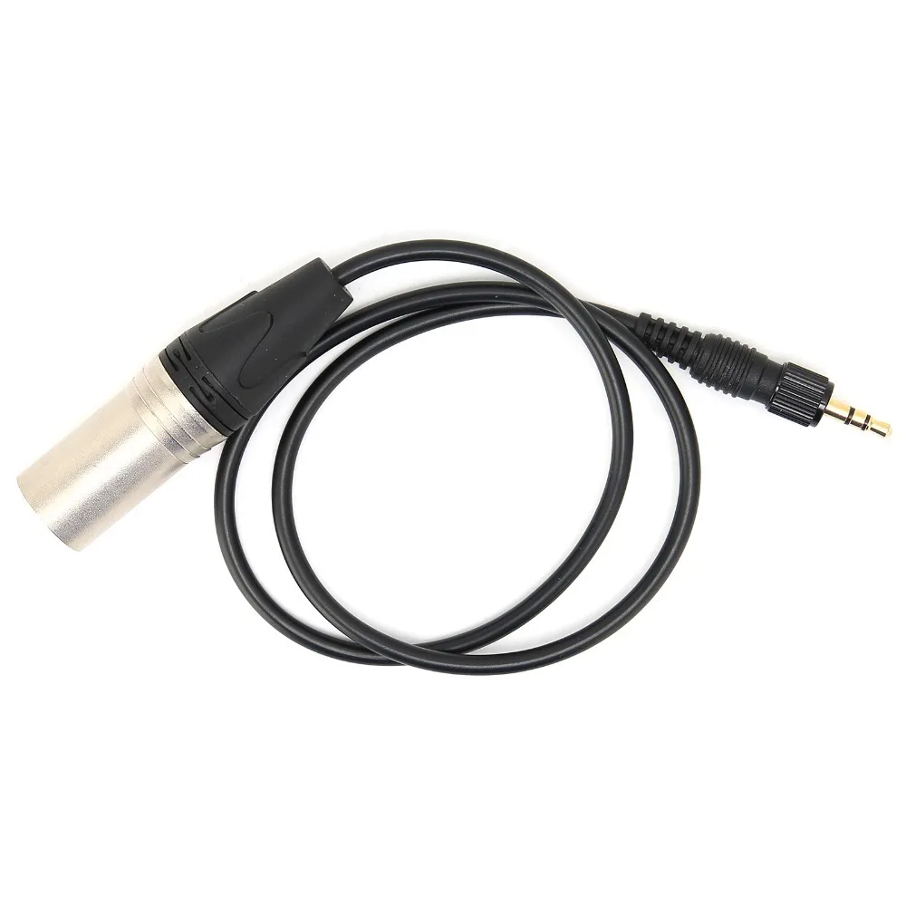 1/8inch TRS Male to 3pin XLR Male 3.5mm to 3pin XLR Cable Wireless Receiver Cable for SONY UWP V1 D11 D21 Receivers