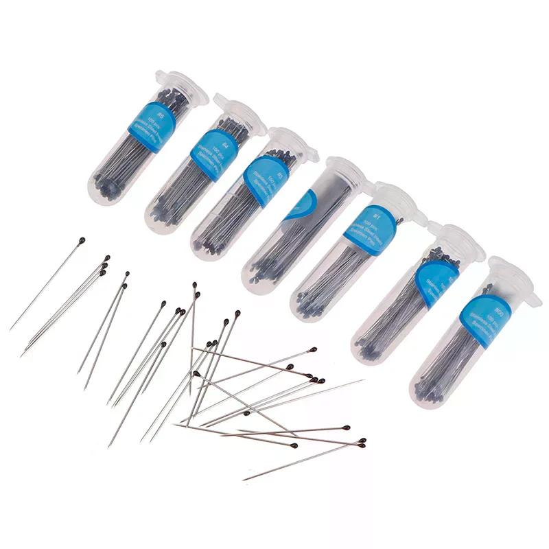 100pcs Stainless Steel Insect Pins Specimen Pins For School Lab Education Wholesale