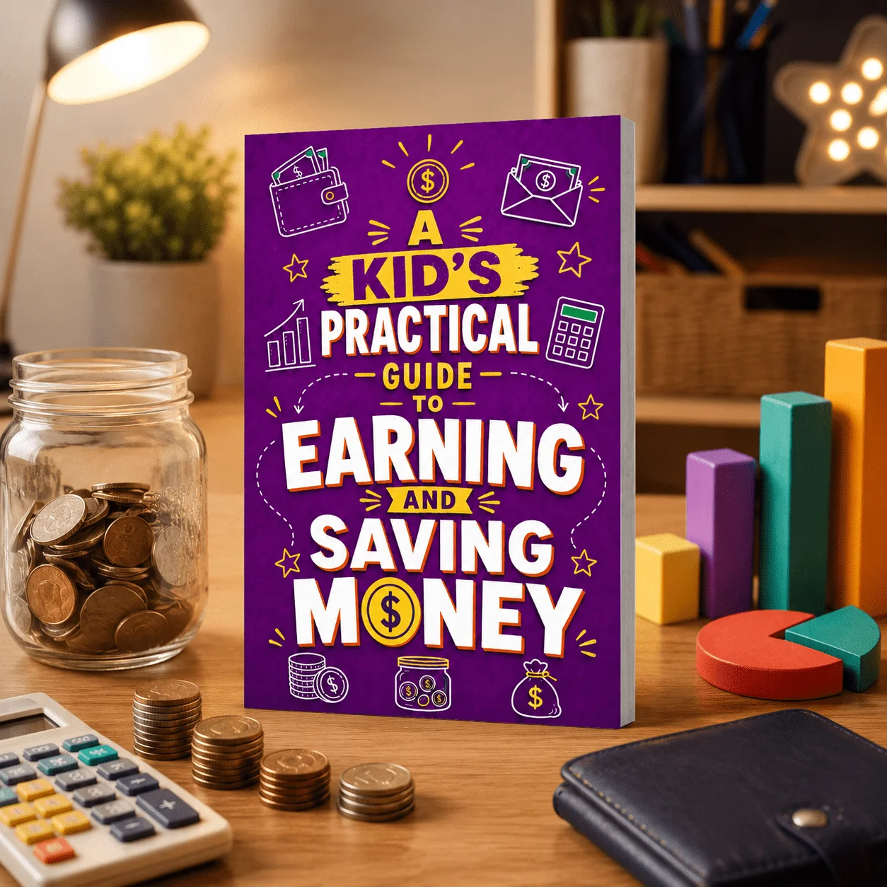 A Kid’s Guide to Earning and Saving Money, Kids Financial Literacy, Money Management, Saving Habits, and Earning Basics Guide