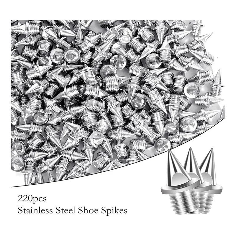 Shoe Spikes For Track Shoes,For Ice Cleats Steel Pyramid Spikes For Hiking, High Jumping