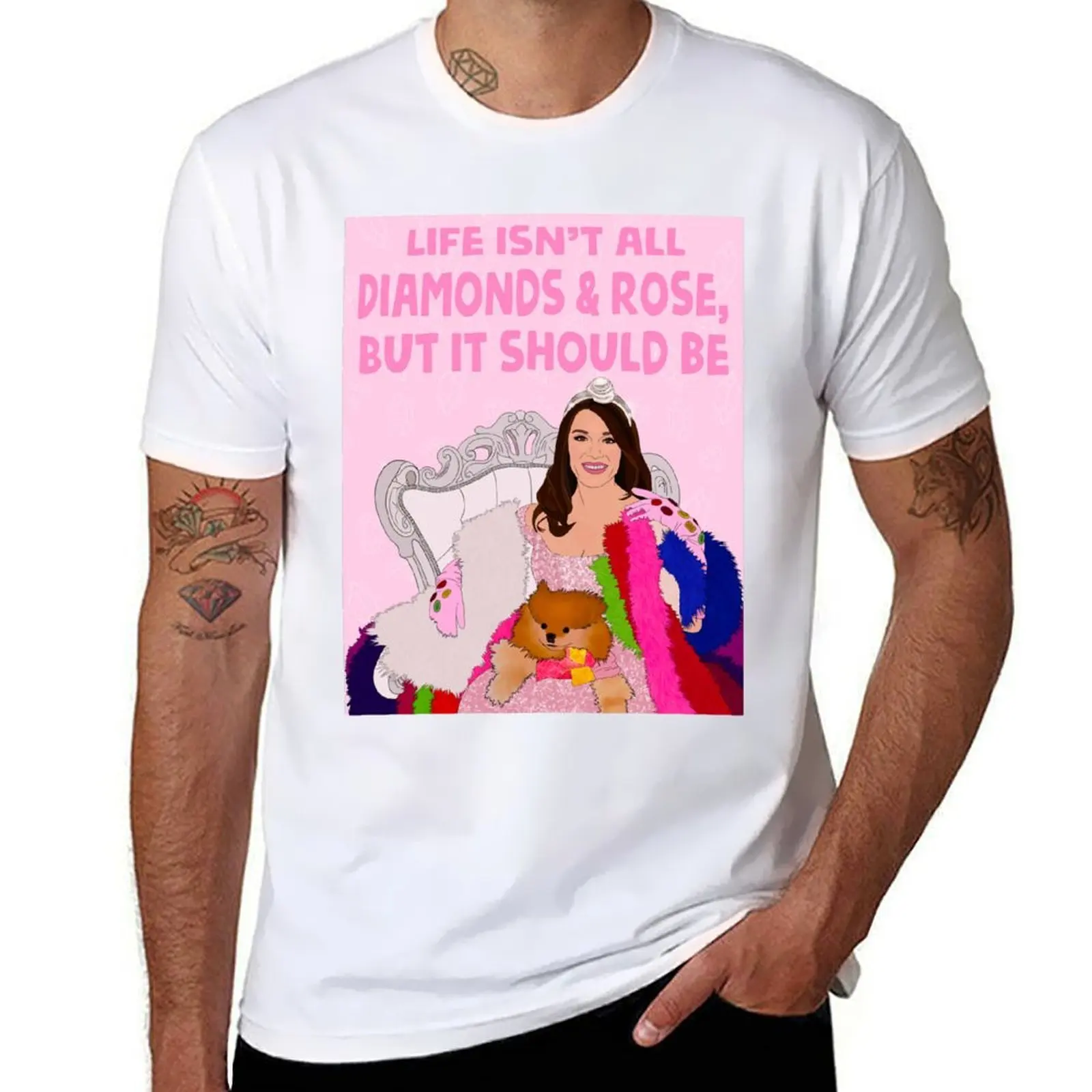 

Lisa Vanderpump | Real Housewives of Beverley Hills | RHOBH | Vanderpump Rules T-Shirt man t shirts graphic T-Shirt