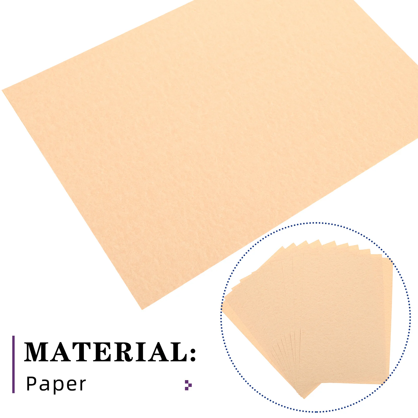 10 قطعة ورق زبدة عتيق لكتابة شهادات دعوات مشاريع ذاتية الصنع جودة عالية مقاومة للاهتراء تصميم أنيق للدموع