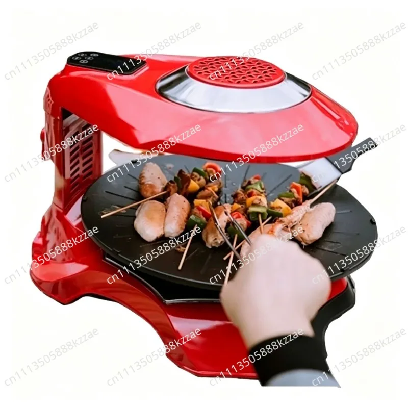 Electronic BBQ Processing Equipment, Energy Saving Home Barbecue Device for Indoor Grilling