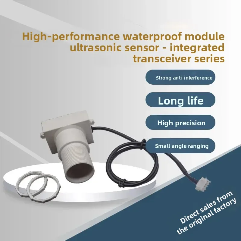 Ultrasonic Distance Sensor Digital Measurement Sensor Obstacle Avoidance Radar Module RS485 MODBUS Output 5V 12V-24V