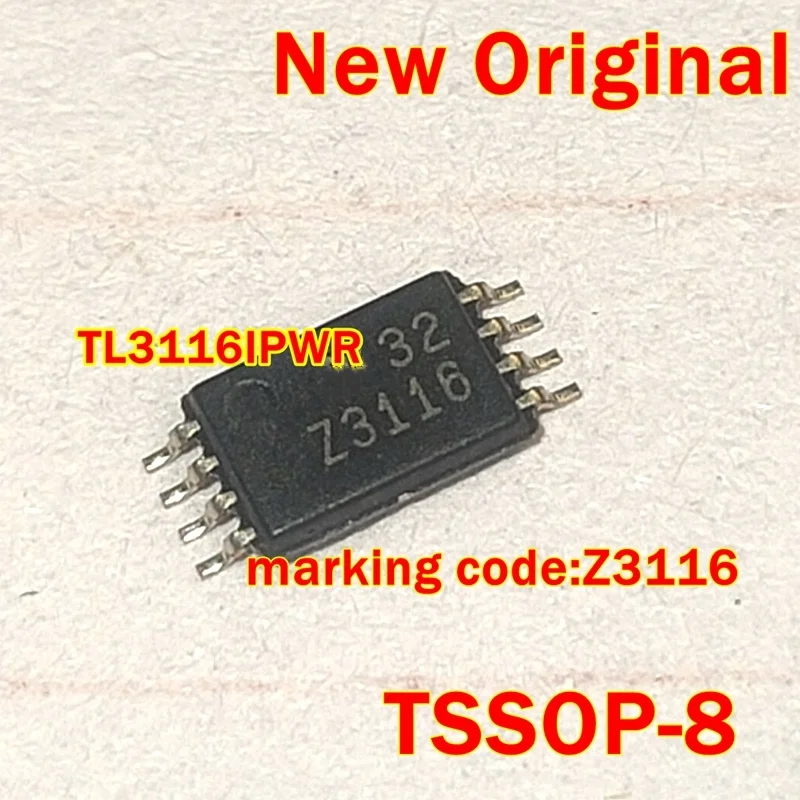 

1pcs to 100pcs TL3116IPWR TL3116IPW TSSOP-8 New Original marking code:Z3116 ULTRA-FAST LOW-POWER PRECISION COMPARATORS