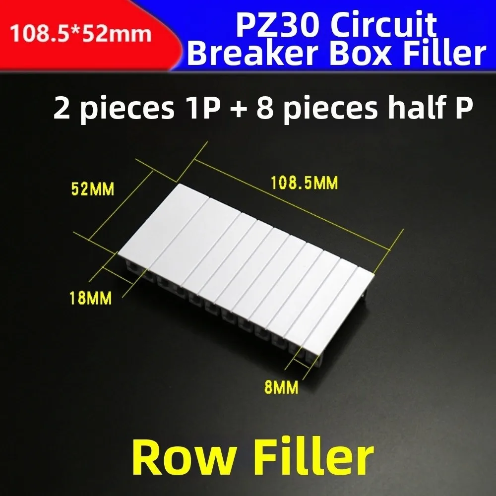 1/2/3/4/6/9/13/16 Ways Circuit Breaker Distribution Protection Box Indoor Wall Mount Electric Transparent Cover Box