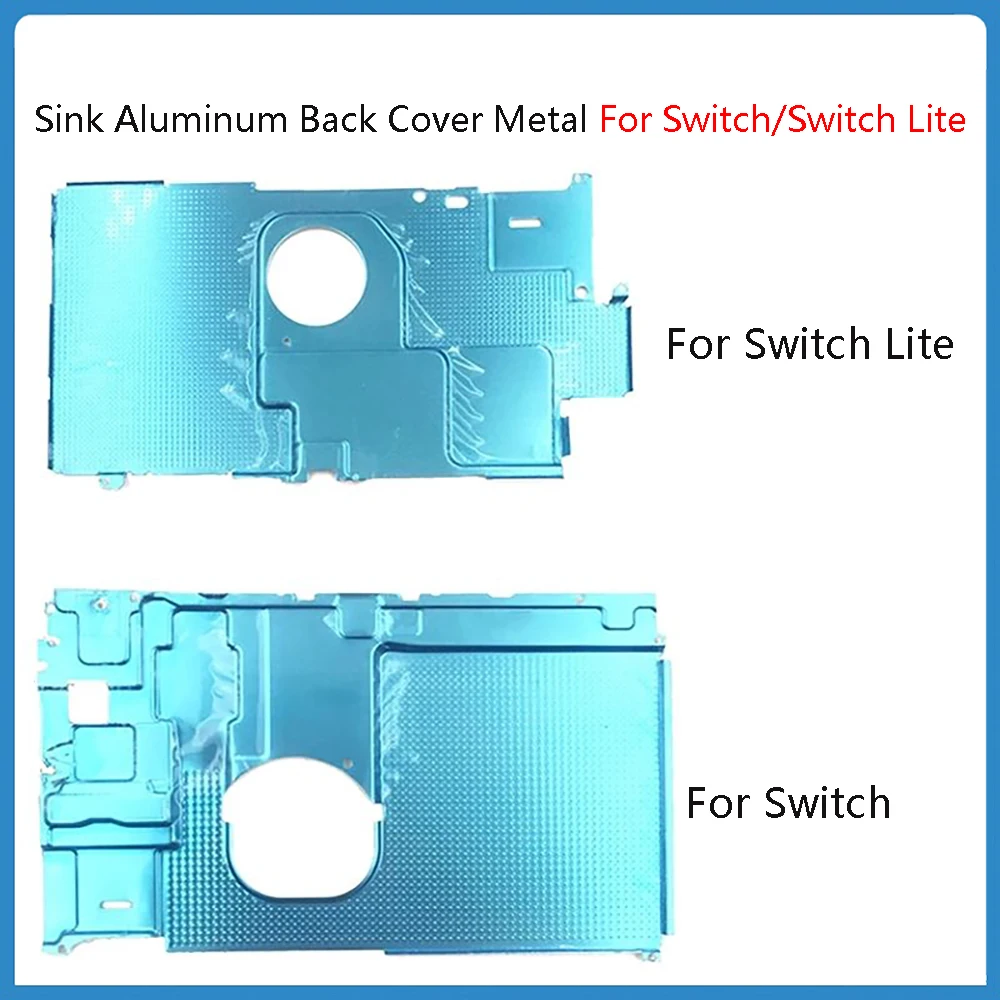 Sink Aluminum Back Cover Metal For Switch/Switch Lite Host Console Aluminum Back Shield Shell Heatsink Middle Frame Metal Film