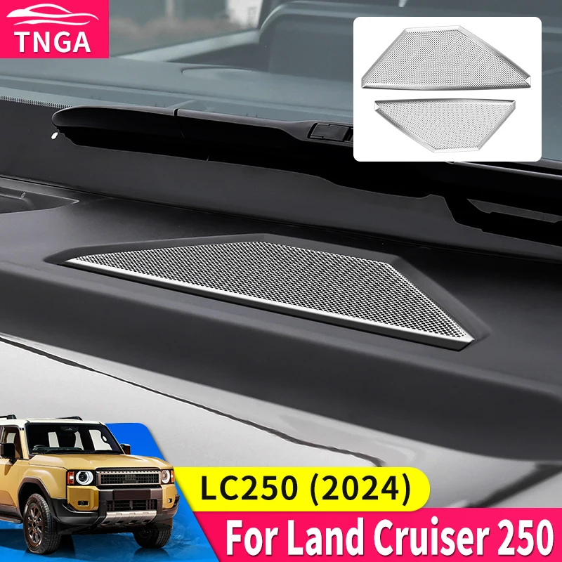 

For Toyota Land Cruiser 250 2024 Engine Compartment Heat dissipation Air Vent Cover LC250 Interior upgraded Accessories Tuning