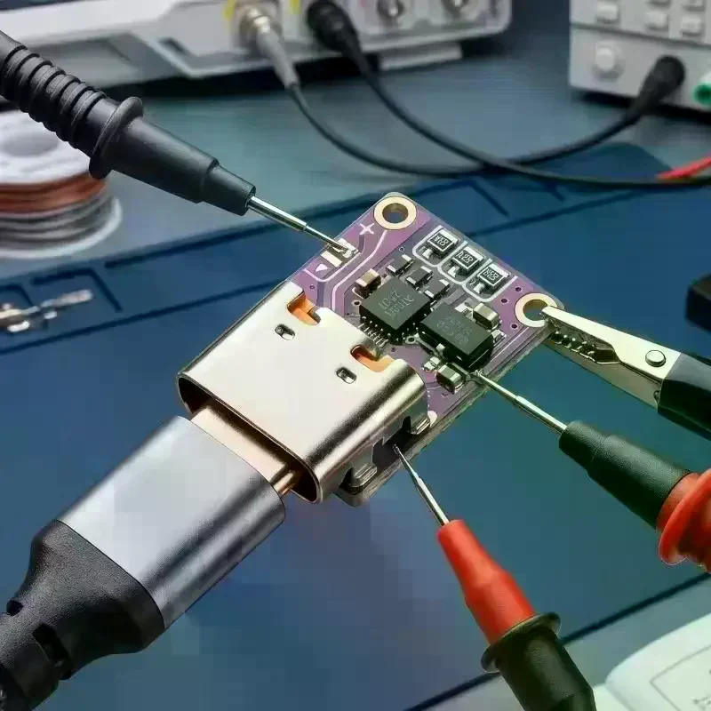 PD QC Trigger Module Type C High Voltage SPI Decoy Board Long Service Life Stable for Power Test Electronic Component Testing D