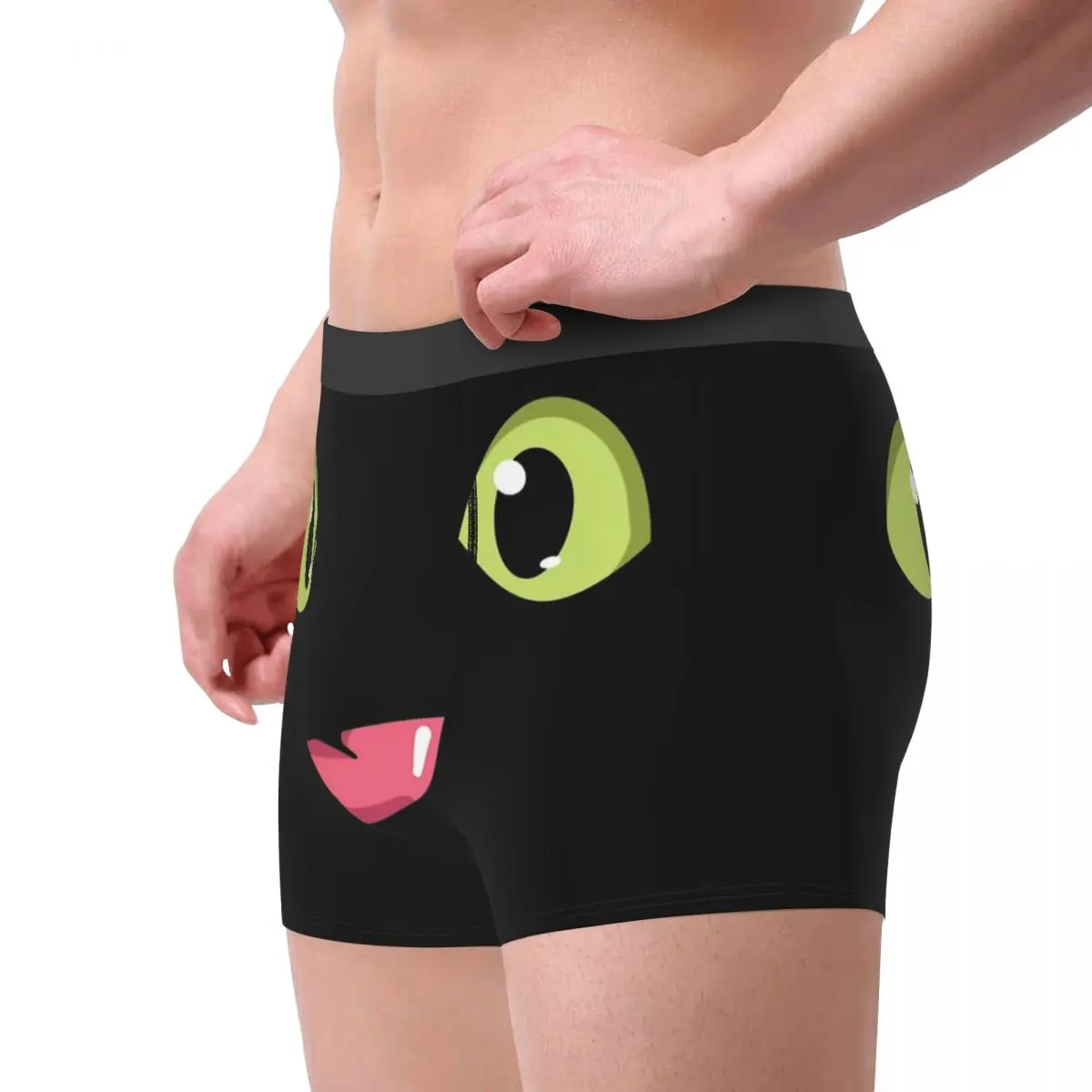 Novità Boxer Toothless Face HTTYD Pantaloncini Mutandine Intimo da uomo Mutande morbide per Homme