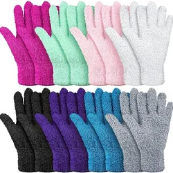 4 Pairs Microfiber Auto Towel Drying Dusting Gloves Cleaning Cloth Supplies for Housekeeping Kitchen House  Mirrors Lamps Blinds