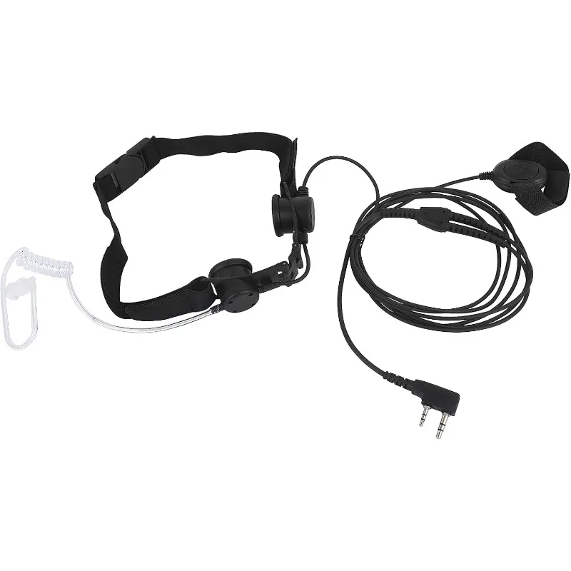 Throat Mic for Baofeng UV-5R UV-82 UV-82HP BF-888S BF-F8HP AR-152 AR-5 Arcshell Retevis RT17 RT18 RT19 RT21 RT22 RT27 RT68 RB26