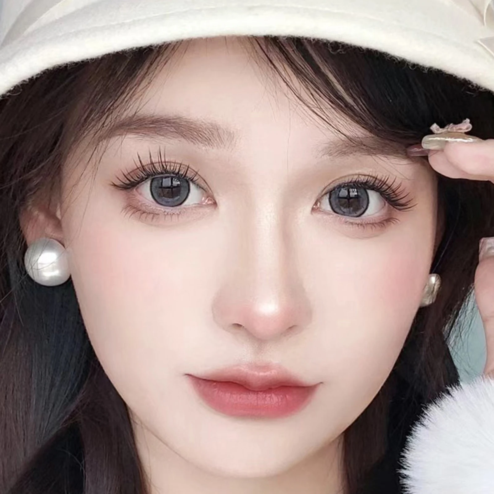 韓国スタイルショートつけまつげエクステンション女性のための小悪魔メイクナチュラルふわふわドラマチックまつげ用品