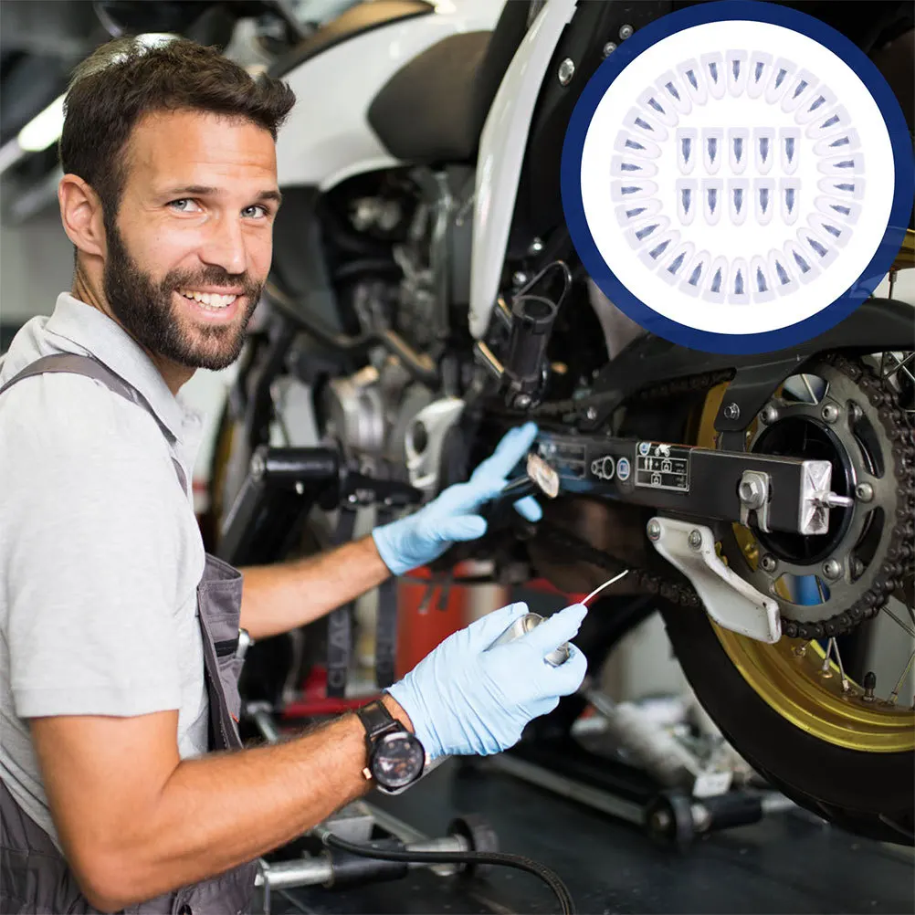 

100Pcs Tire Rubber Screw Nail Heavy Duty Tire Repairing Screw Nail Car Wheel Puncture Repair Kit Motorcycle Bike Tool