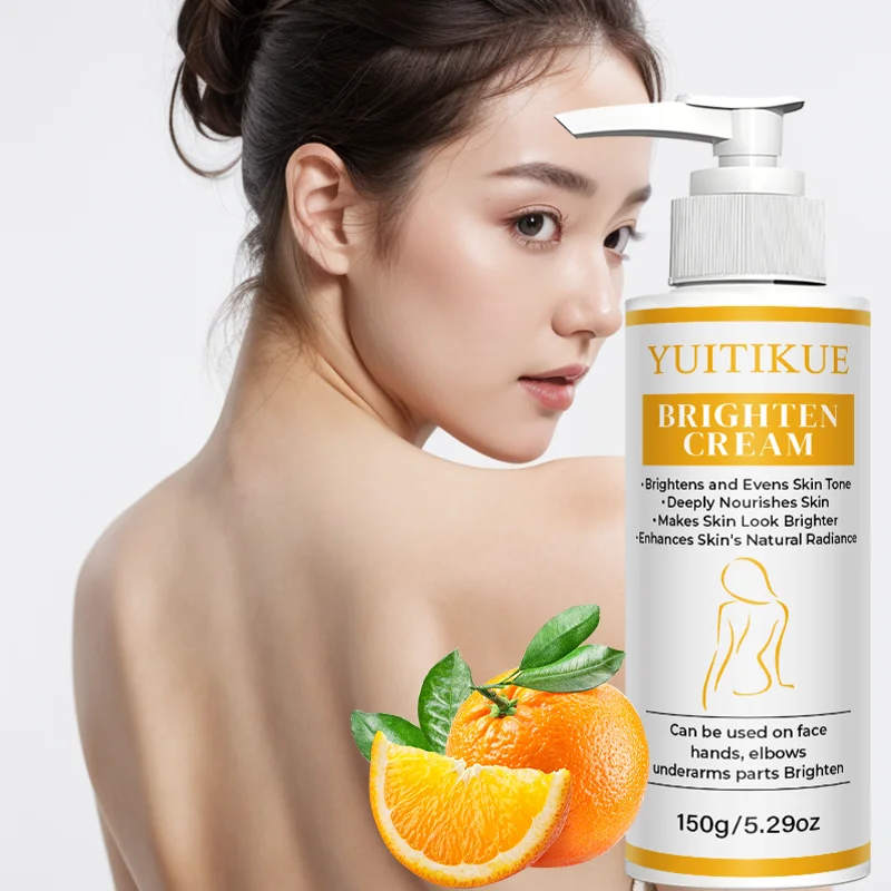 YUITIKUE Hydrating Radiance Care Cream Improve Uneven Skin Tone Nourish Armpits Elbows Hands Facial Daily Body Moisturizer 150g