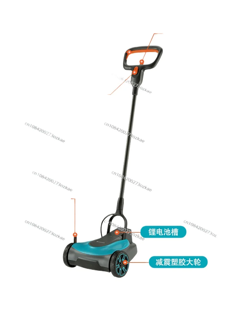 Household Lithium Electric Lawn Mower, Garden Lawn New Electric Weeder