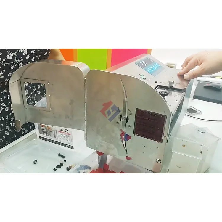Cheap Jelly Cube Cutting Machinery Milk Tea Pudding Cutter Machine