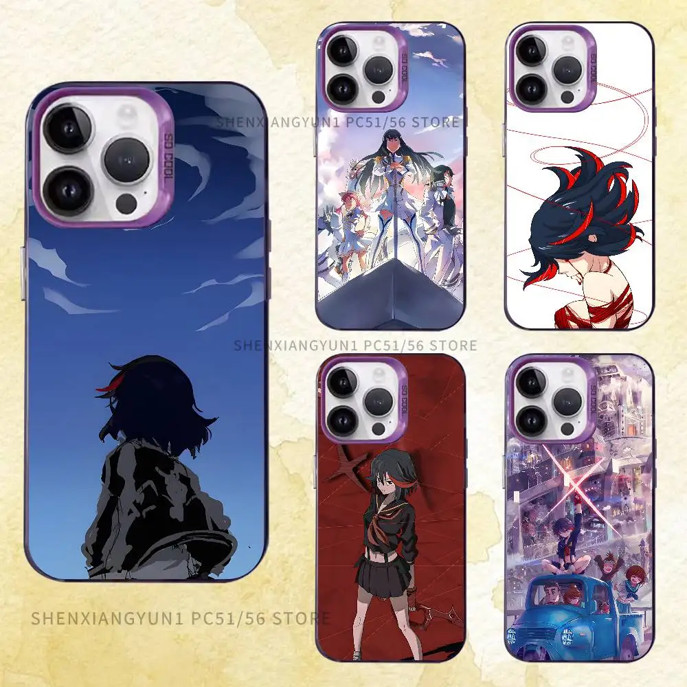 

Anime R-Ryuko M-Matoi Phone Case For iPhone 17,16e,16,15,14,13,12,11 Pro Max X XS Back Cover