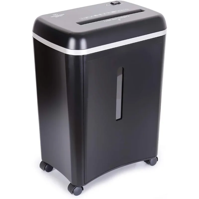 

8-Sheet Super Micro Cut High Security Level P-5 Ultra Quiet Paper/Credit Card Home Office Shredder with 4.5 gallons Pu
