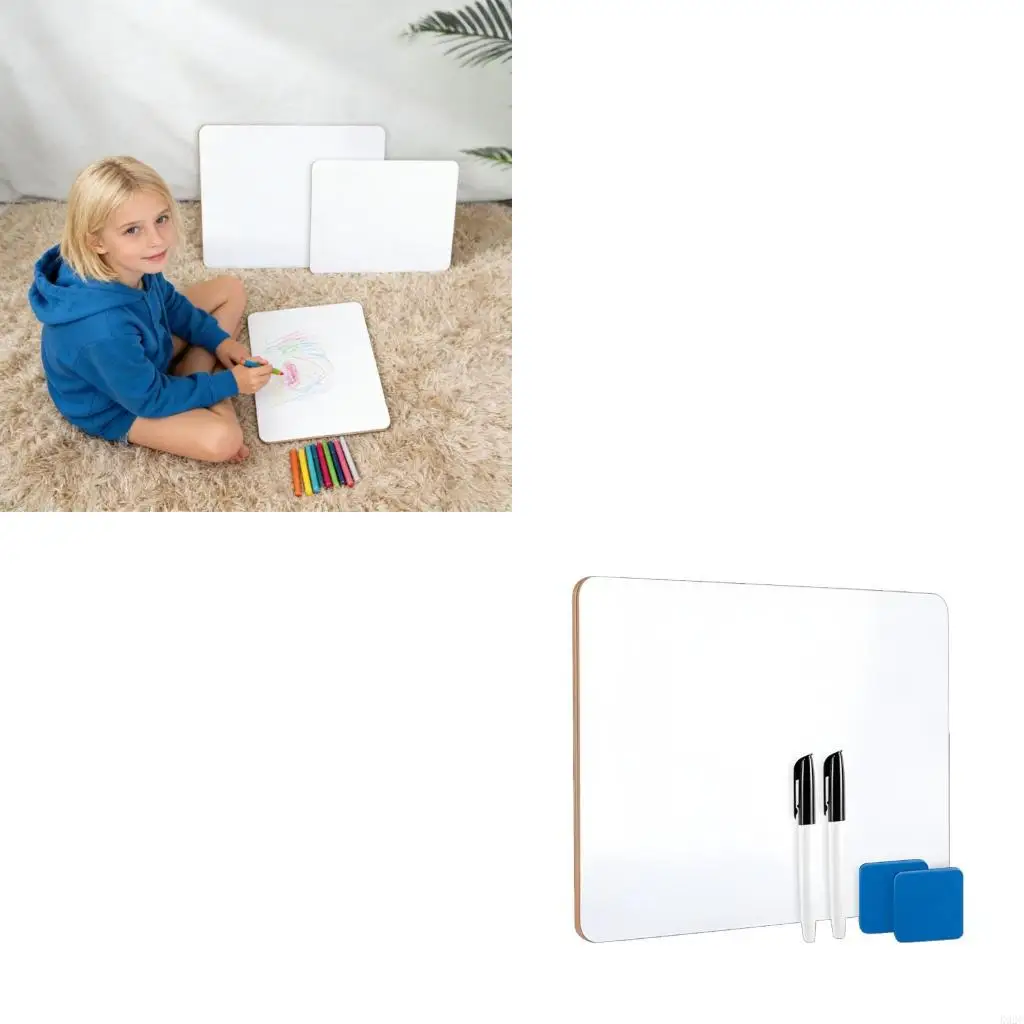 Rewritable Panel Set Of 2 Perfect For Students Home Schooling And Interactive Lessons K92C