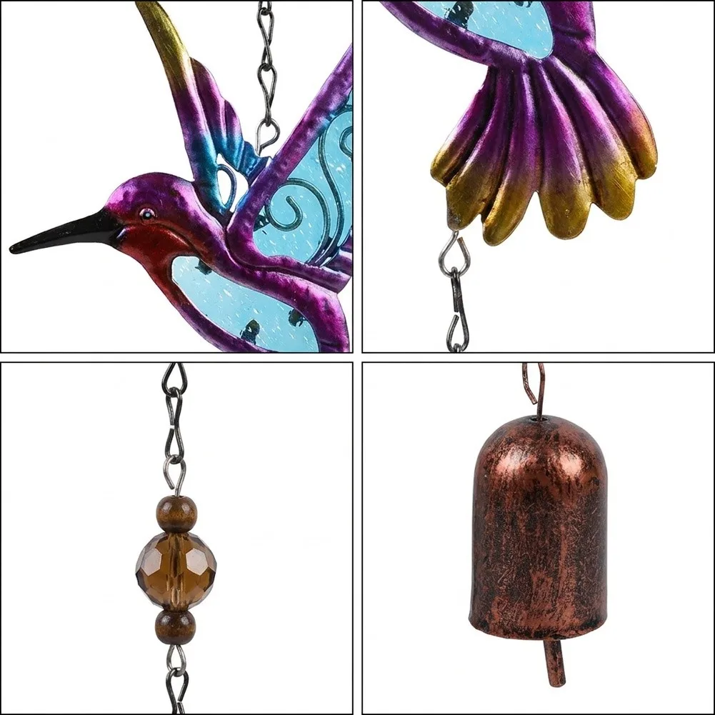 High Quality Widely Applicable Brand New for durable And Practical Wind Chime Chime Easy To for hang Metal Outdoor Decoration