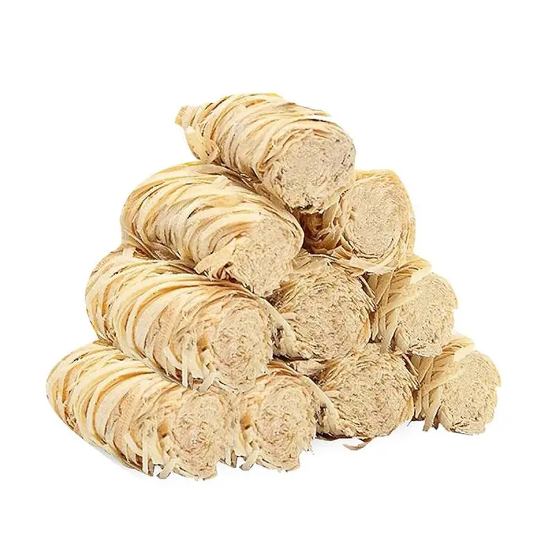 SEWS-80Pcs Fire Starter - Natural Fire Starters For Fireplace, Pellet Stove & Wood, Fire Pit,Smoker, BBQ,Chimney, Pizza Oven