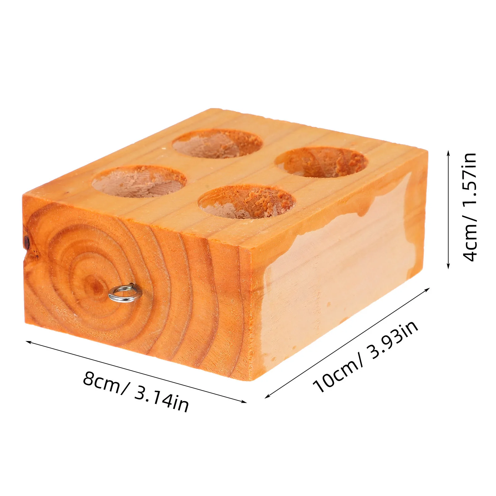 Bloc de Friction en bois massif, cale dynamique en bois, pour expériences physiques, avion incliné, tige de laboratoire scientifique, outil d'éducation