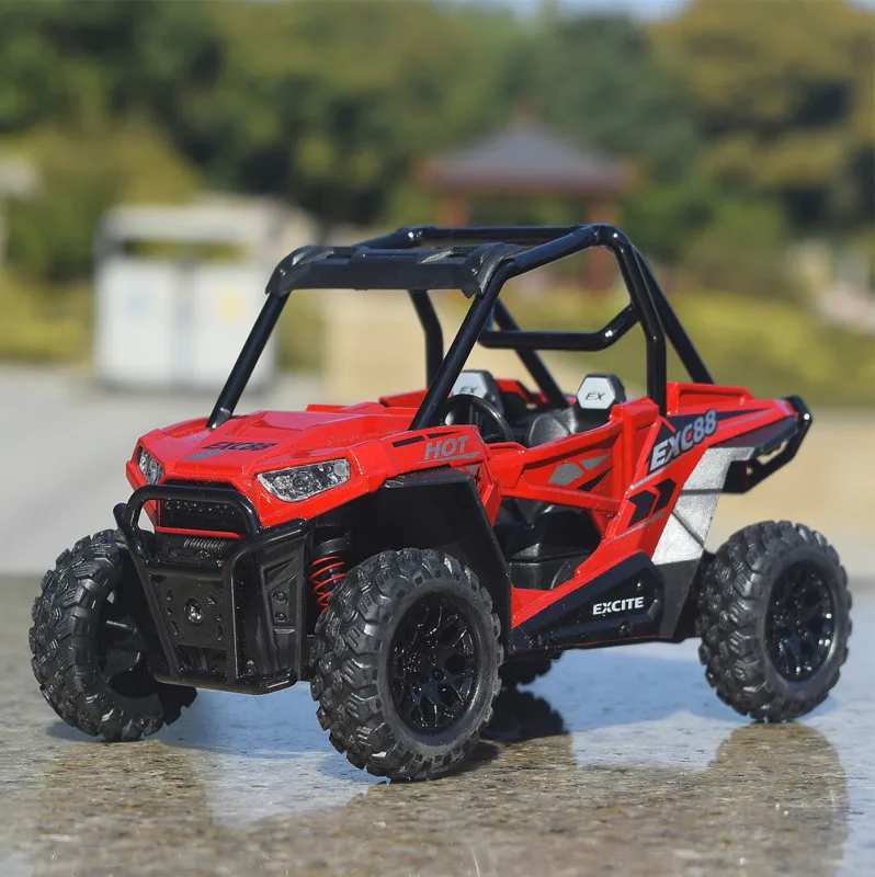 1/22 New Arrival Special Price Die-cast Metal All-Terrain 4WD Off-road Beach Buggy Model Furniture Display Toys For Children