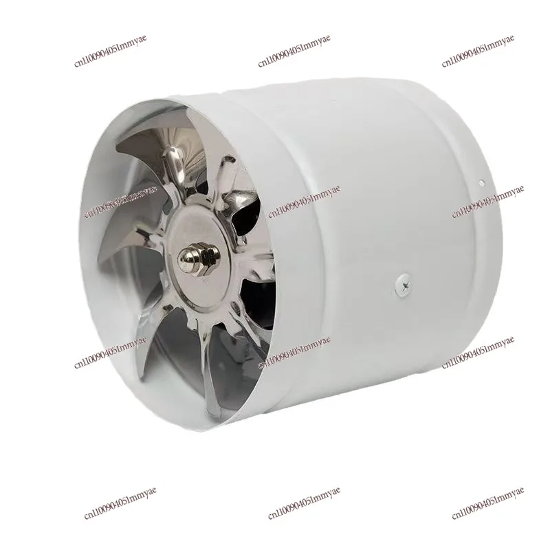 High-speed Pipeline, High-power Sound Ventilation Fan, Kitchen Range Hood, Household Cylindrical Exhaust Fan, Low Noise