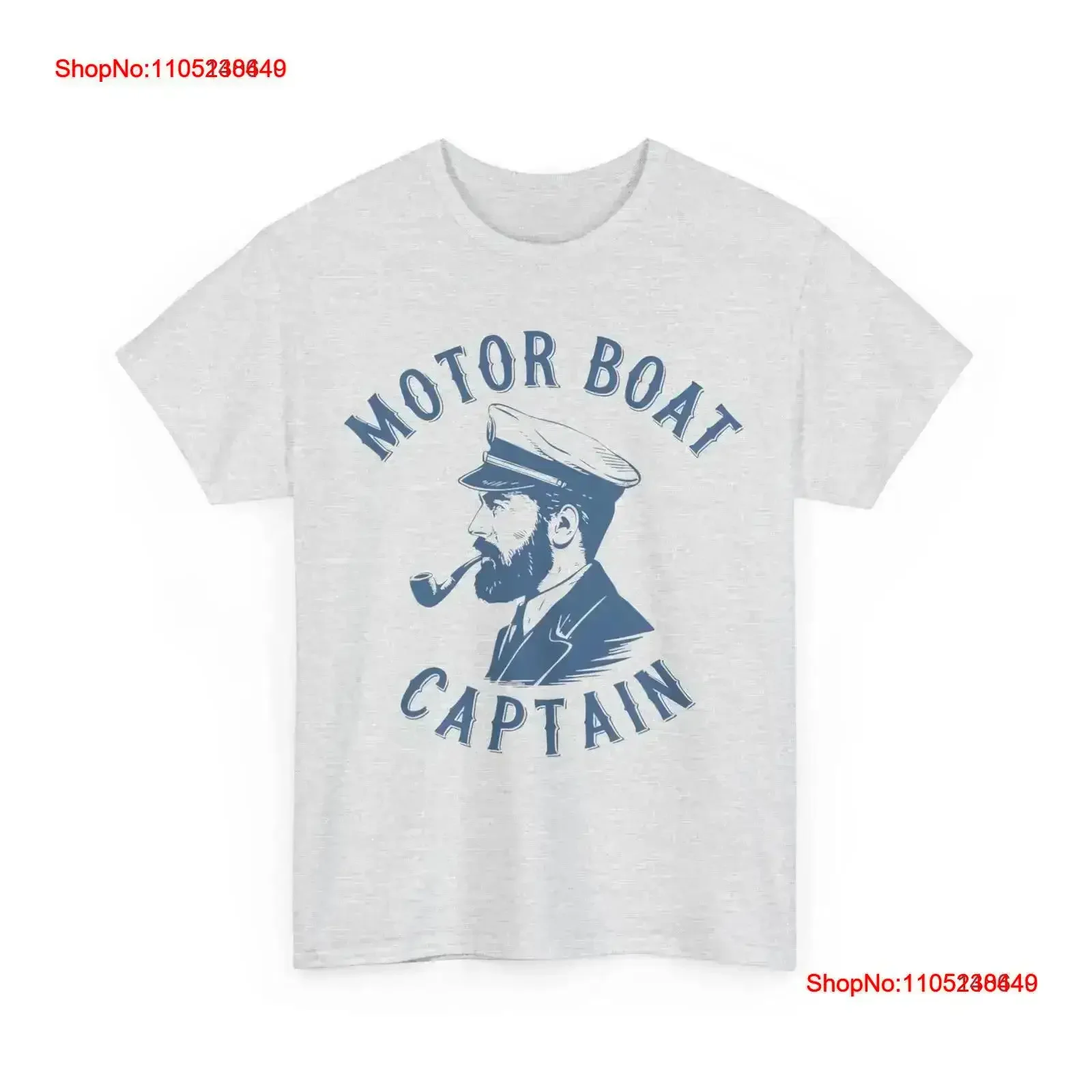 Motor Boat Captain T Shirt Boating Boater Men vintage Washed streetwear fashion Top For Everyday Wear Versatile graphic