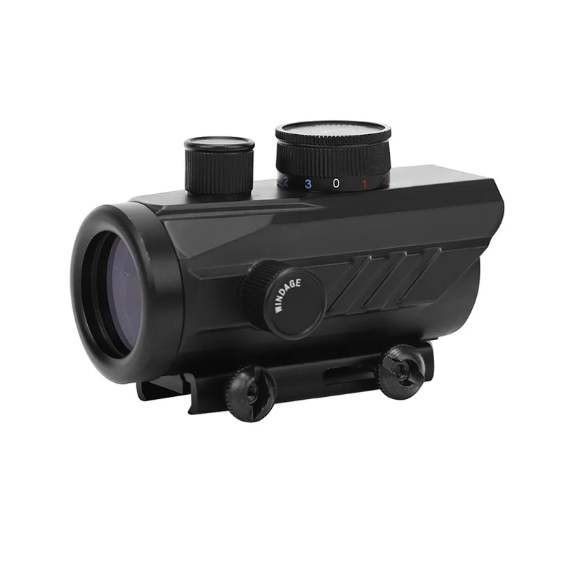 Imagem -03 - Riflescope Tático com Red Dot Collimator Reflex Sight Hunting Optics Picatinny Rail 1x30 11 mm 20 mm