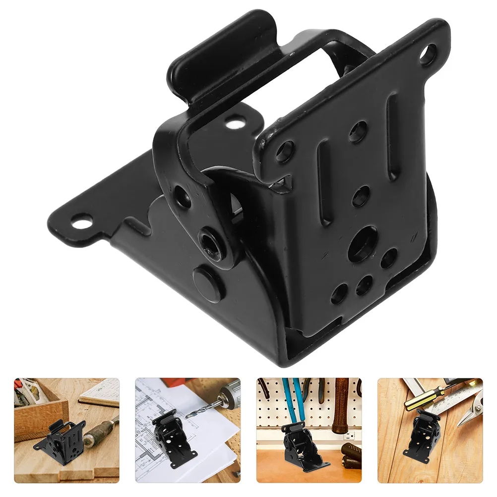 Self Locking Invisible Folding Table Hinge Heavy Duty Metal Bracket Foldable Table Legs Folding Extension Support for Tables