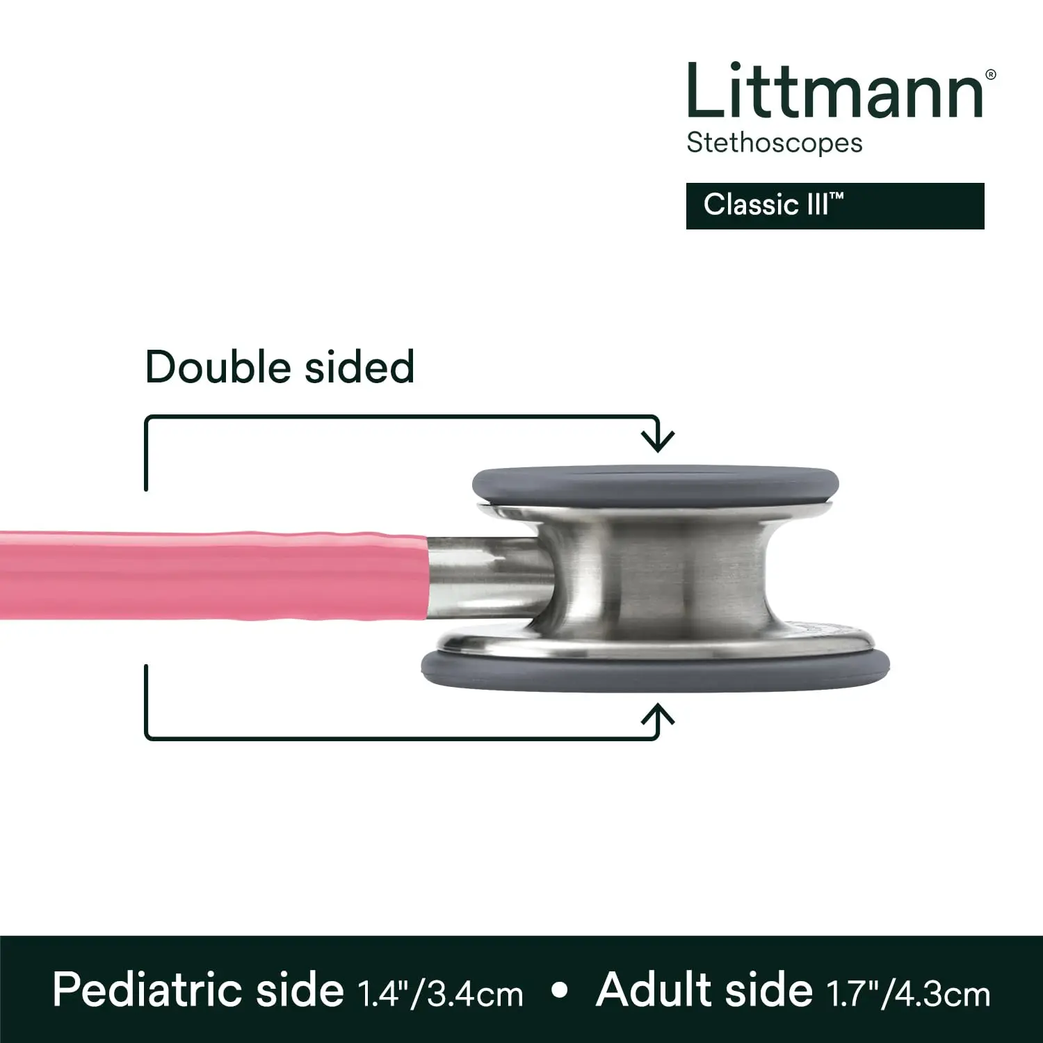 For Littmann Classic III Stethoscope, Dual Sided Littmann Stethoscopes For Nurse Doctor Students,Medical Stethoscope Health Care