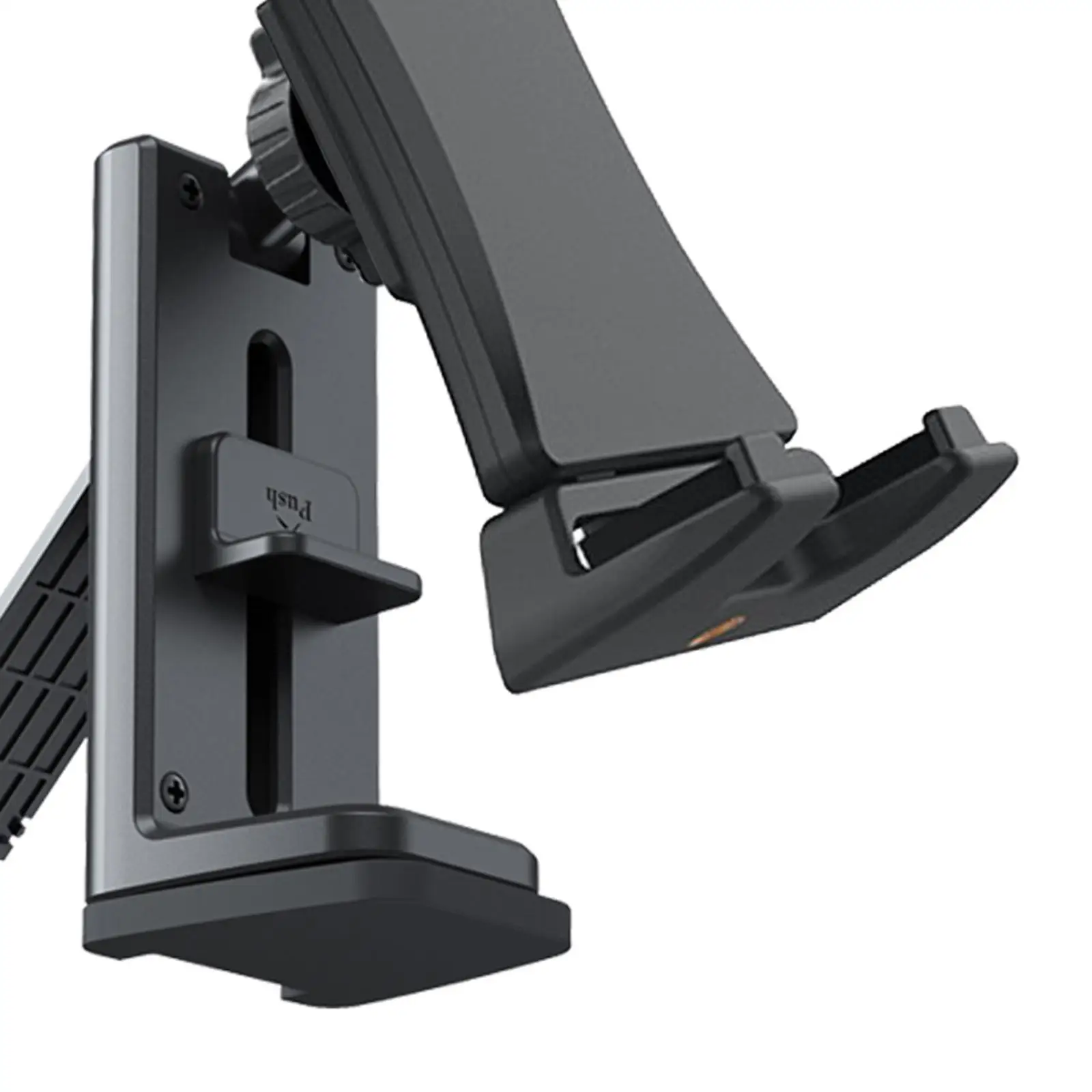 360 Rotation Stand Mobile Phone Clamp Multiuse Portable Cellphone Clamp for Office Airplane Kitchen