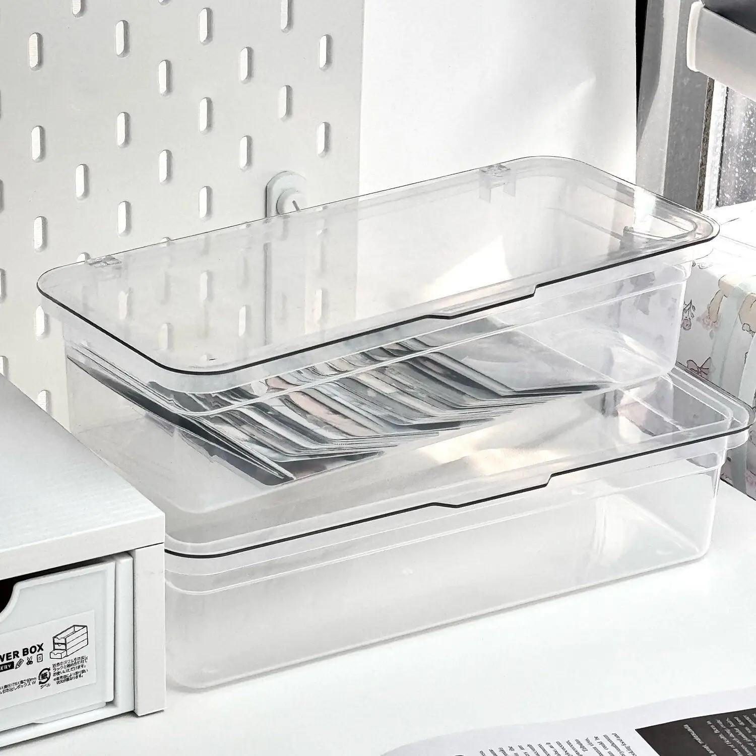 caixa-organizadora-transparente-com-tampa-articulada-para-cartoes-pequenos-grande-capacidade-organizador-de-mesa-para-carto